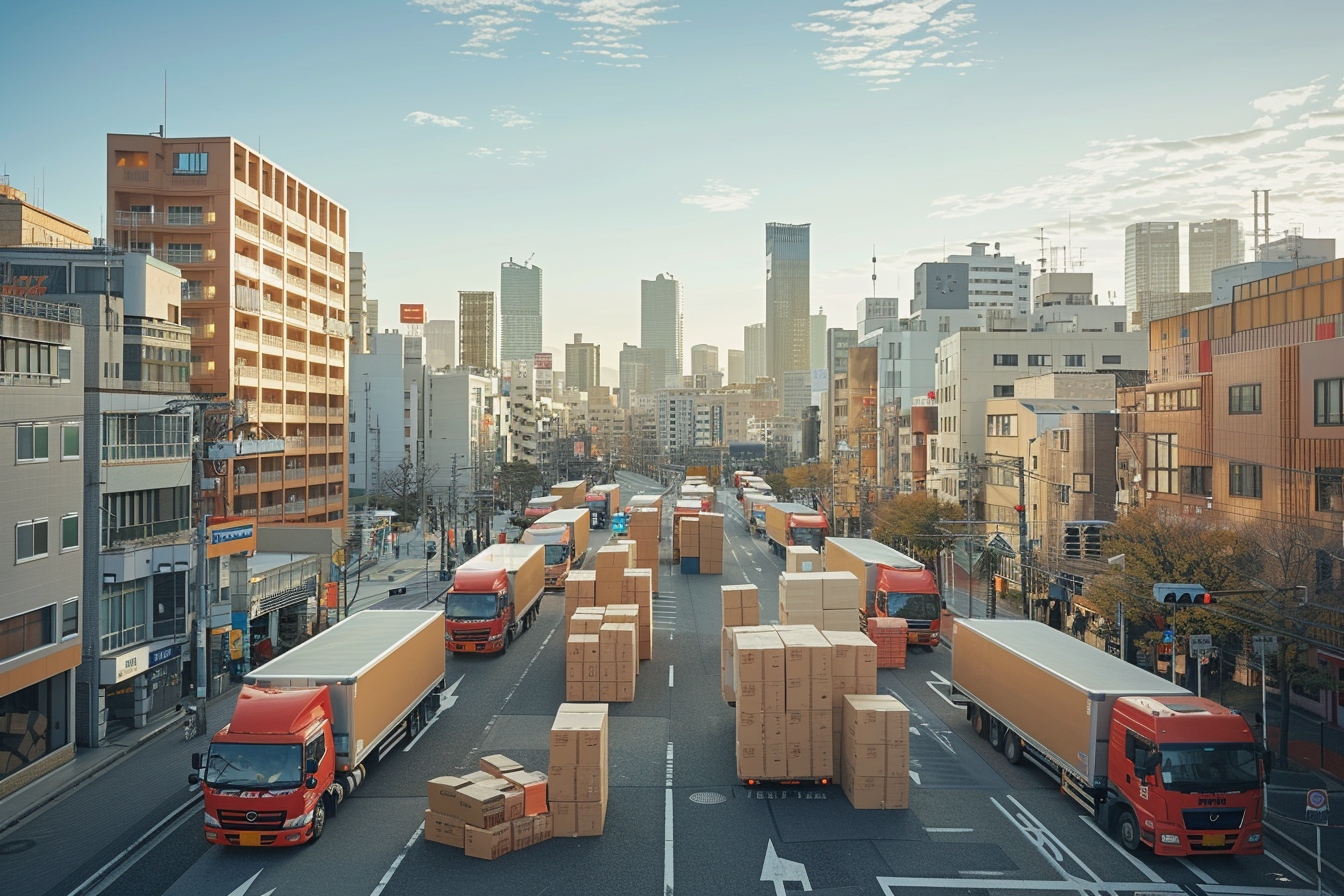Camion de déménagement stationné à Maisons-Alfort, illustrant les moyens de transport efficaces pour un déménagement sans tracas dans la ville.