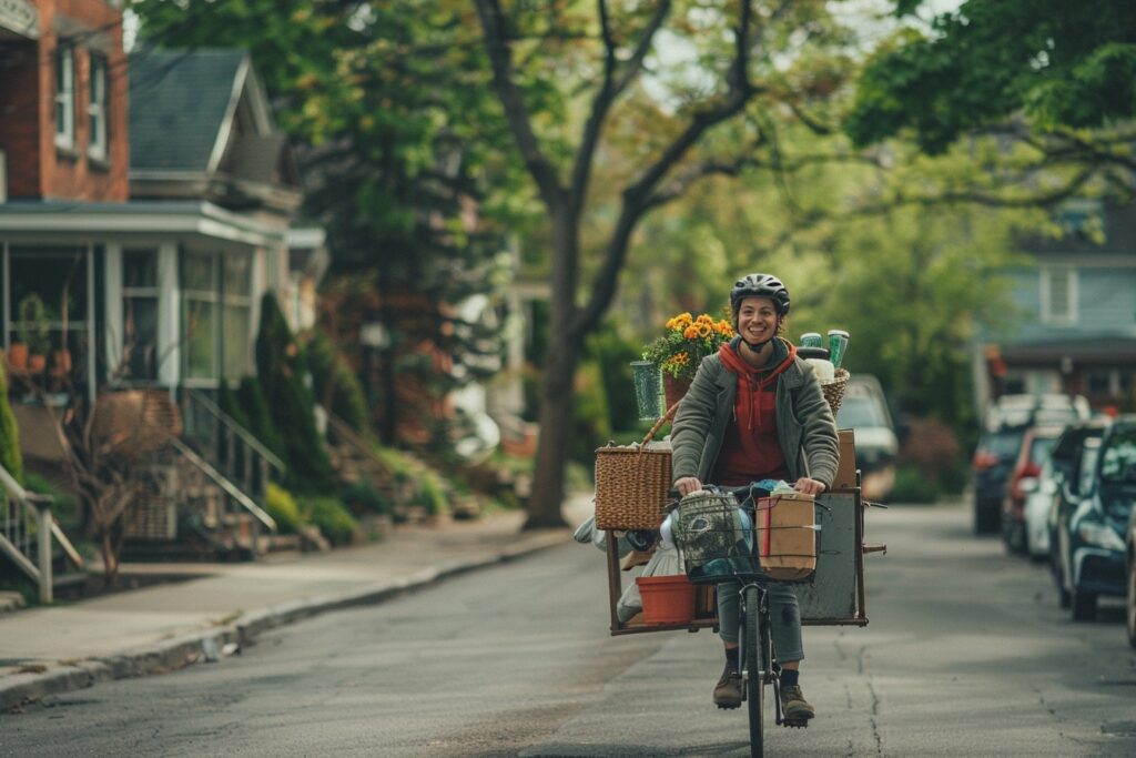 déménagement efficace et écologique à Maisons Alfort sans l'usage de camion